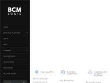 Tablet Screenshot of bcmlogic.com